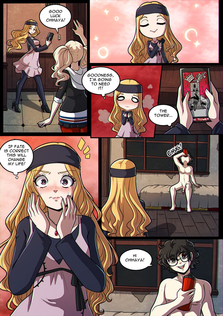 Joker’s Test of Endurance (Persona 5) [Kinkymation] 2 . Joker's Test of Endurance - Chapter 2 (Persona 5) [Kinkymation] – page 40
