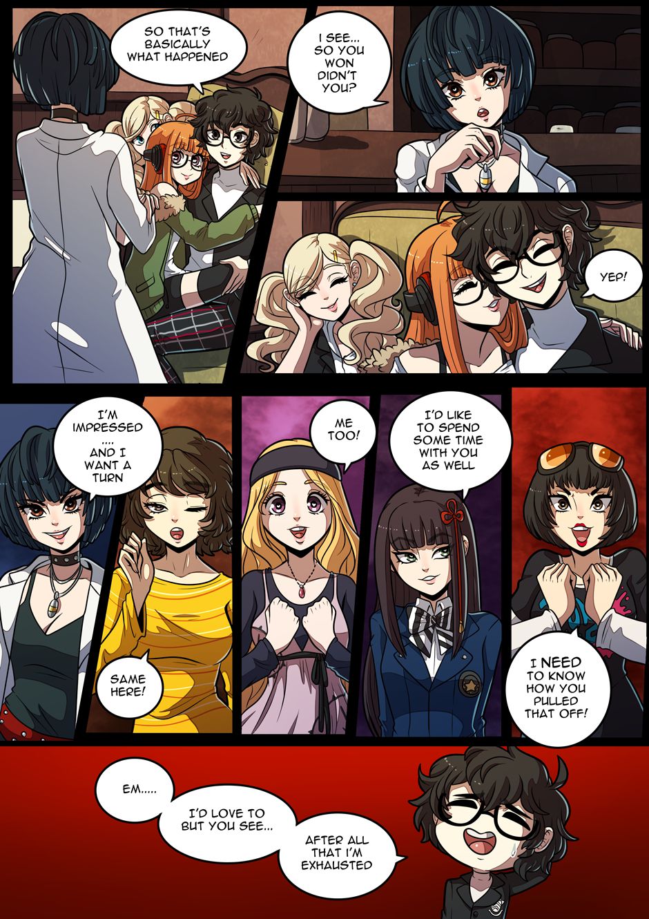 Joker’s Test of Endurance (Persona 5) [Kinkymation] 2 . Joker's Test of Endurance - Chapter 2 (Persona 5) [Kinkymation] – page 5