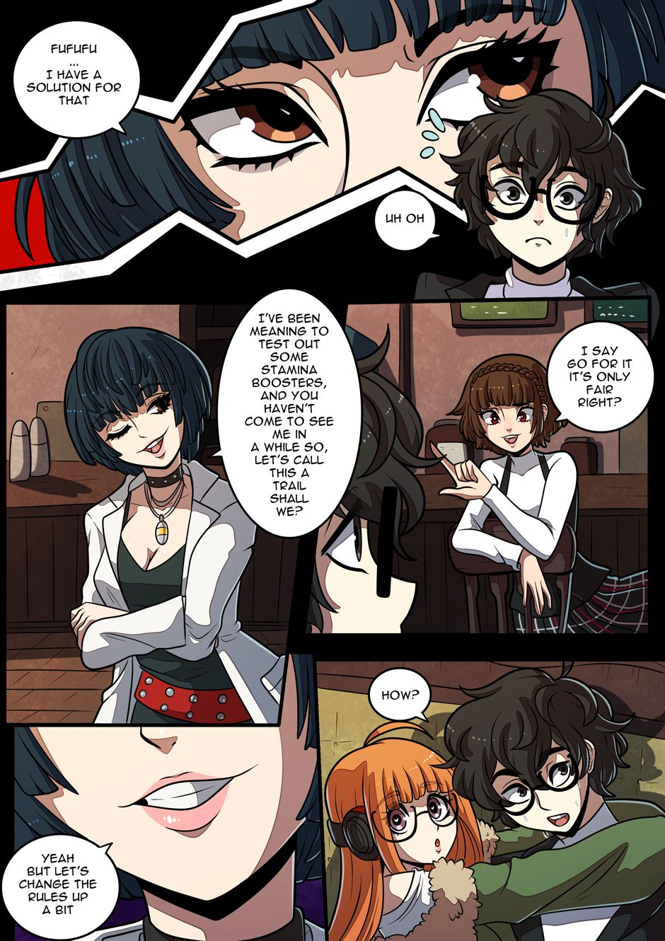Joker’s Test of Endurance (Persona 5) [Kinkymation] 2 . Joker's Test of Endurance - Chapter 2 (Persona 5) [Kinkymation] – page 6