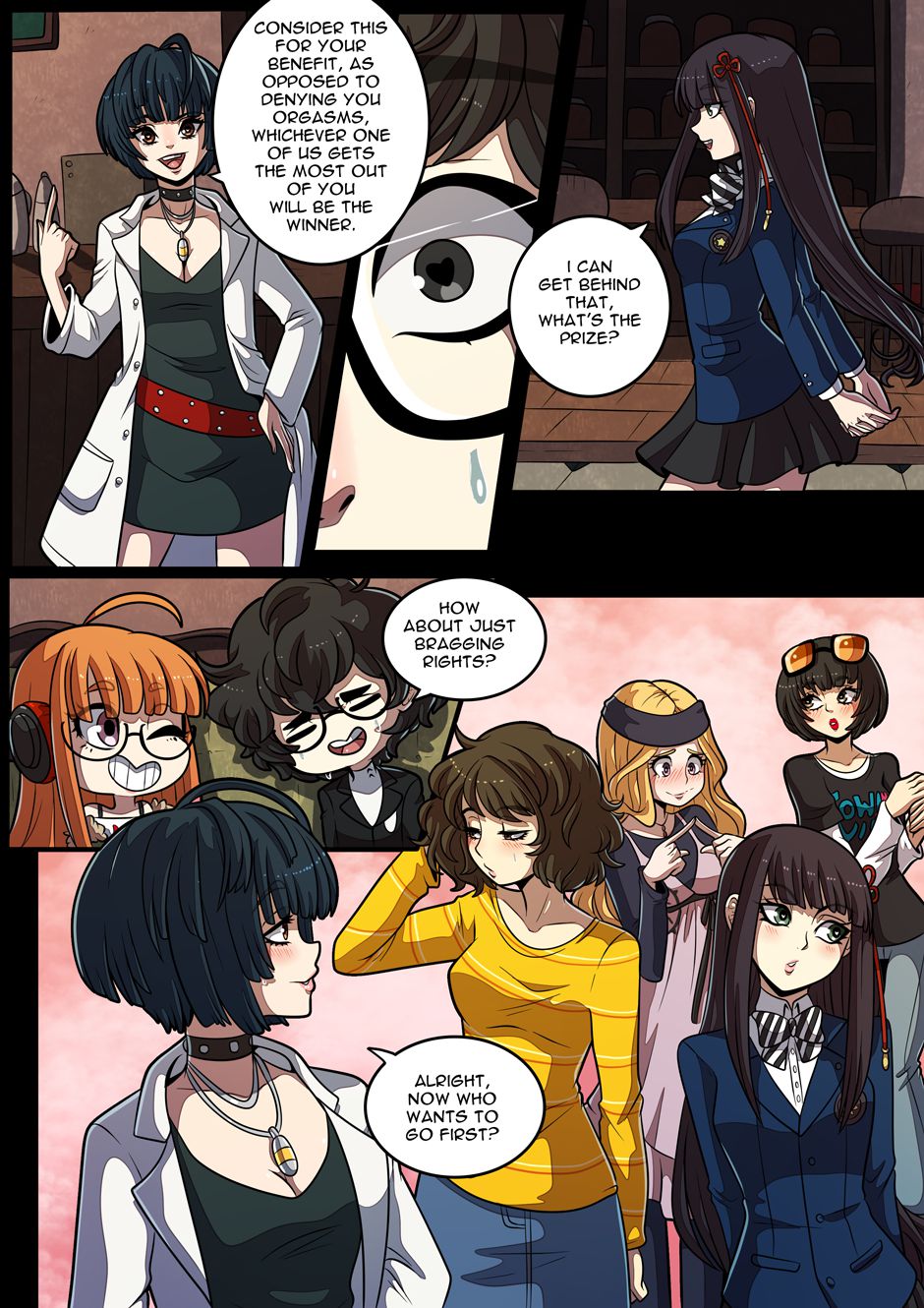 Joker’s Test of Endurance (Persona 5) [Kinkymation] 2 . Joker's Test of Endurance - Chapter 2 (Persona 5) [Kinkymation] – page 7