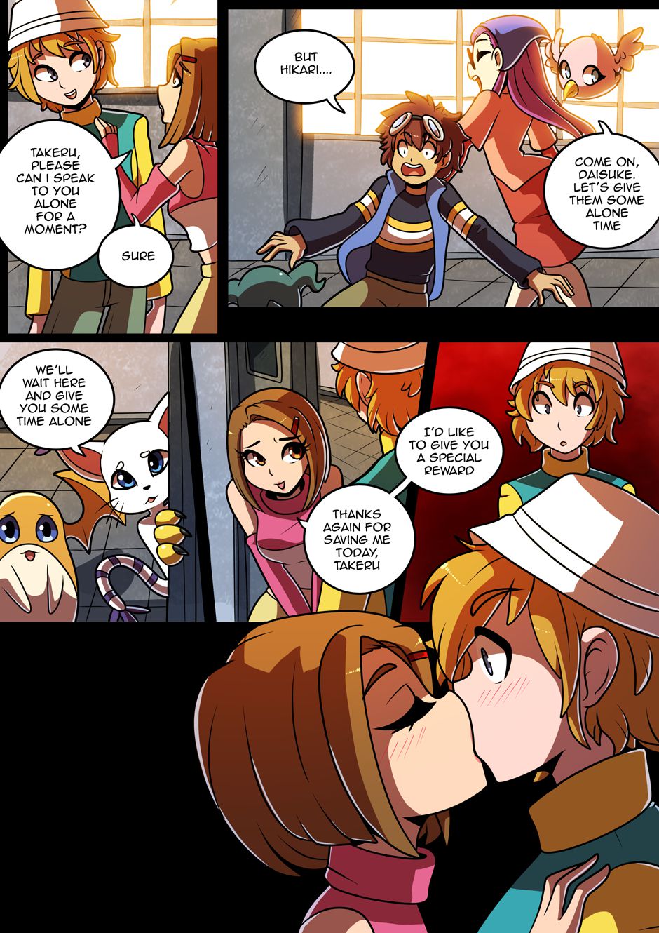 Filled with Hope (Digimon Adventure) [Kinkymation] 1 . Filled with Hope - Chapter 1 (Digimon Adventure) [Kinkymation] – page 2