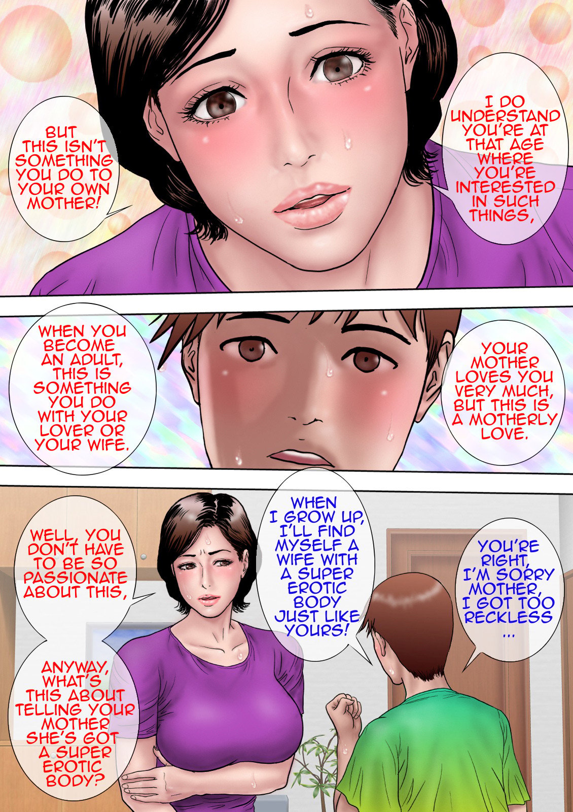 Training Mother while Father is Abroad – page 41