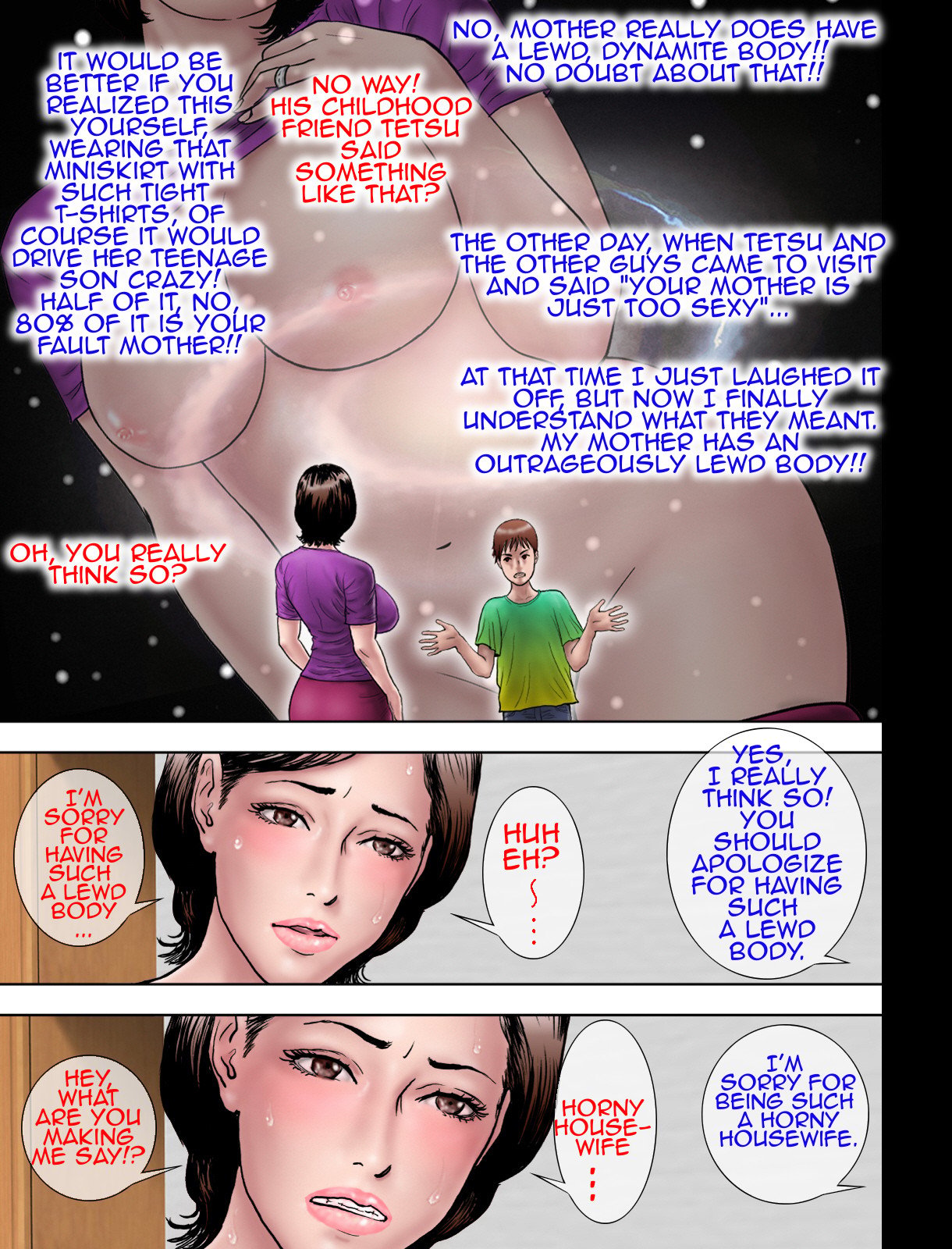 Training Mother while Father is Abroad – page 42
