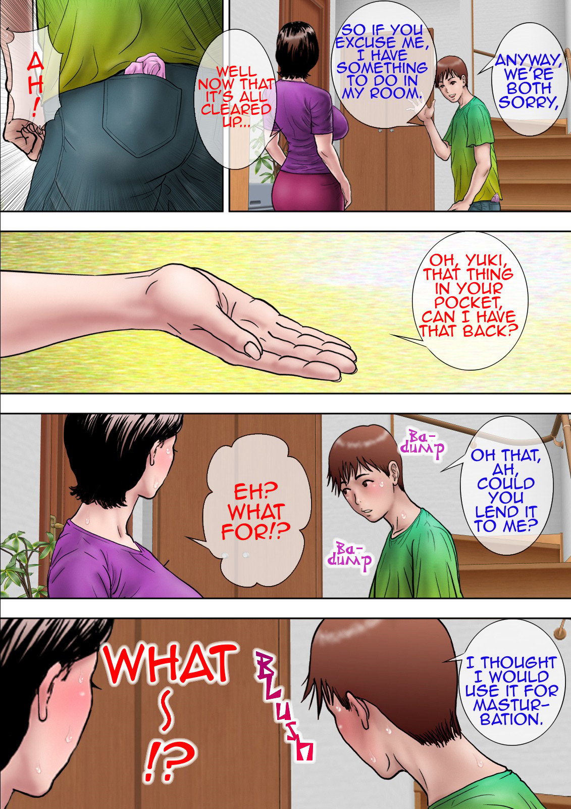 Training Mother while Father is Abroad – page 43