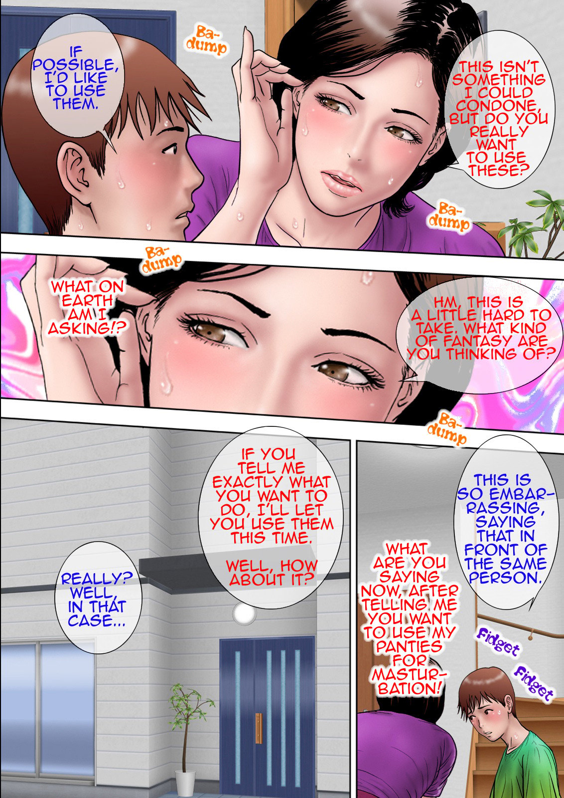 Training Mother while Father is Abroad – page 45