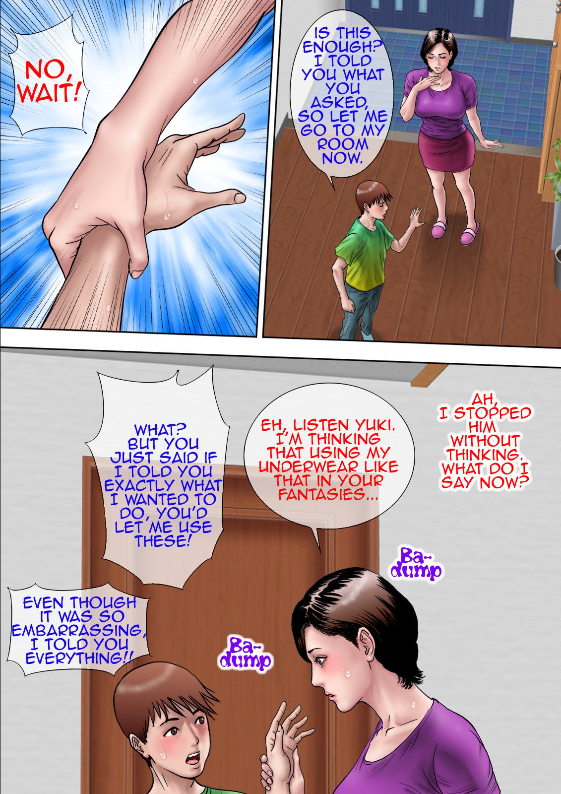 Training Mother while Father is Abroad – page 49