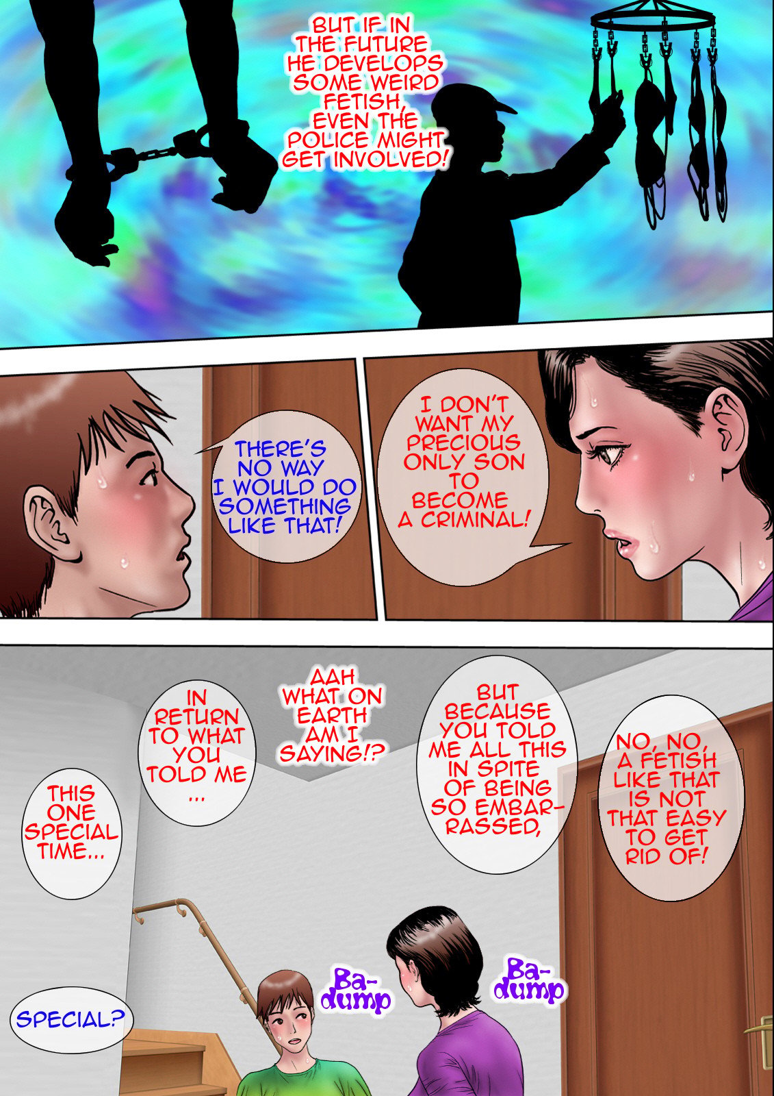 Training Mother while Father is Abroad – page 50