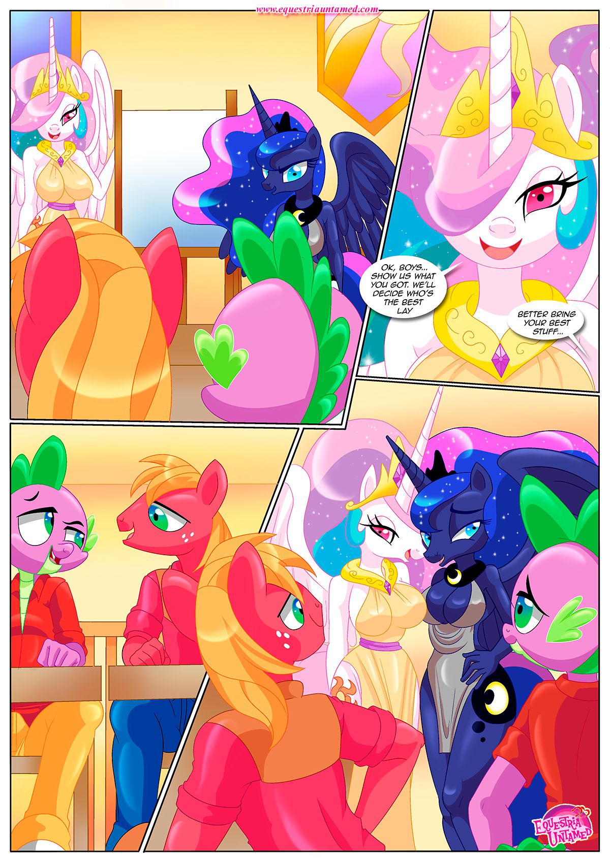 How Equestria Settles Disputes (My Little Pony – Friendship Is Magic) [Palcomix] 1 . How Equestria Settles Disputes  - Chapter 1 (My Little Pony - Friendship Is Magic) [Palcomix] – page 11