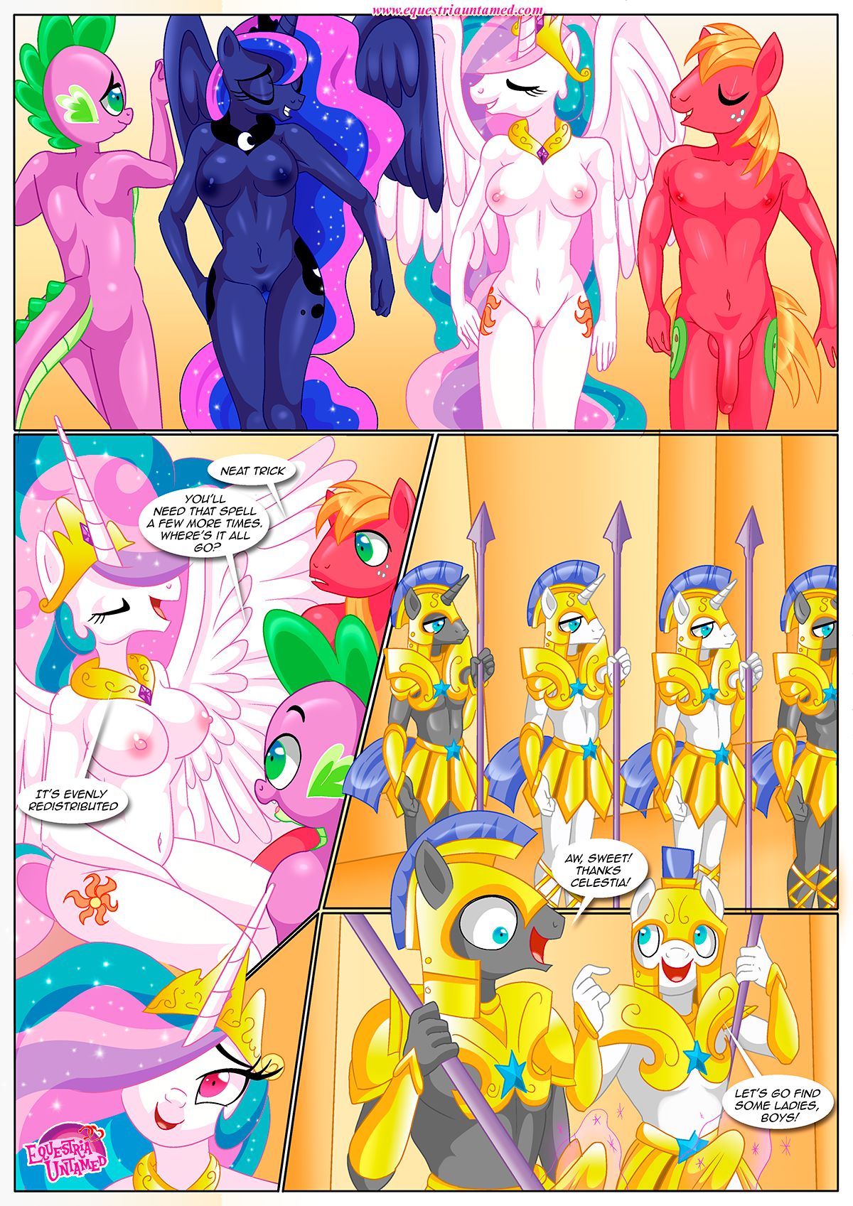 How Equestria Settles Disputes (My Little Pony – Friendship Is Magic) [Palcomix] 1 . How Equestria Settles Disputes  - Chapter 1 (My Little Pony - Friendship Is Magic) [Palcomix] – page 19