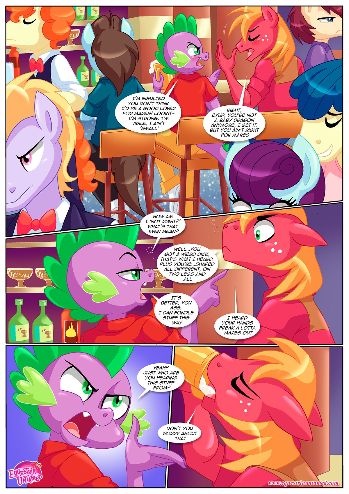 How Equestria Settles Disputes (My Little Pony – Friendship Is Magic) [Palcomix] 1 . How Equestria Settles Disputes  - Chapter 1 (My Little Pony - Friendship Is Magic) [Palcomix] – page 2