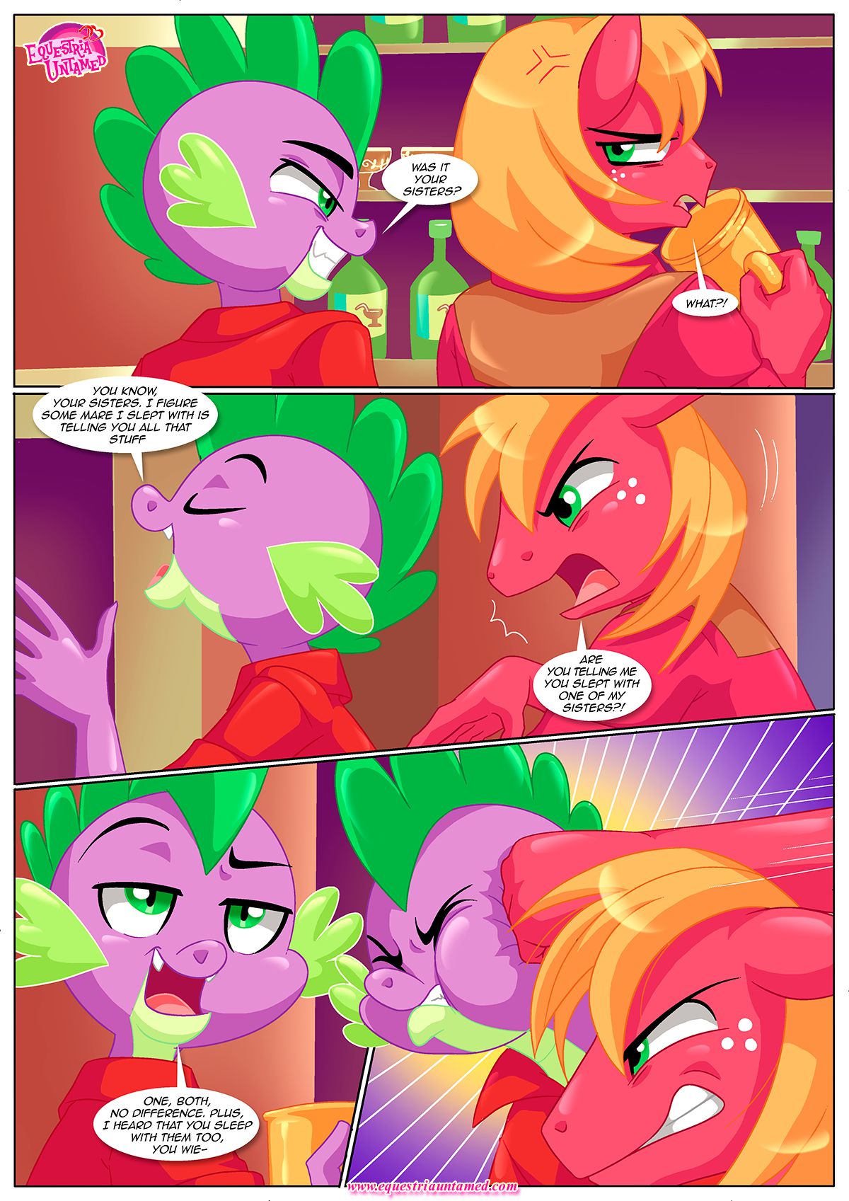 How Equestria Settles Disputes (My Little Pony – Friendship Is Magic) [Palcomix] 1 . How Equestria Settles Disputes  - Chapter 1 (My Little Pony - Friendship Is Magic) [Palcomix] – page 3