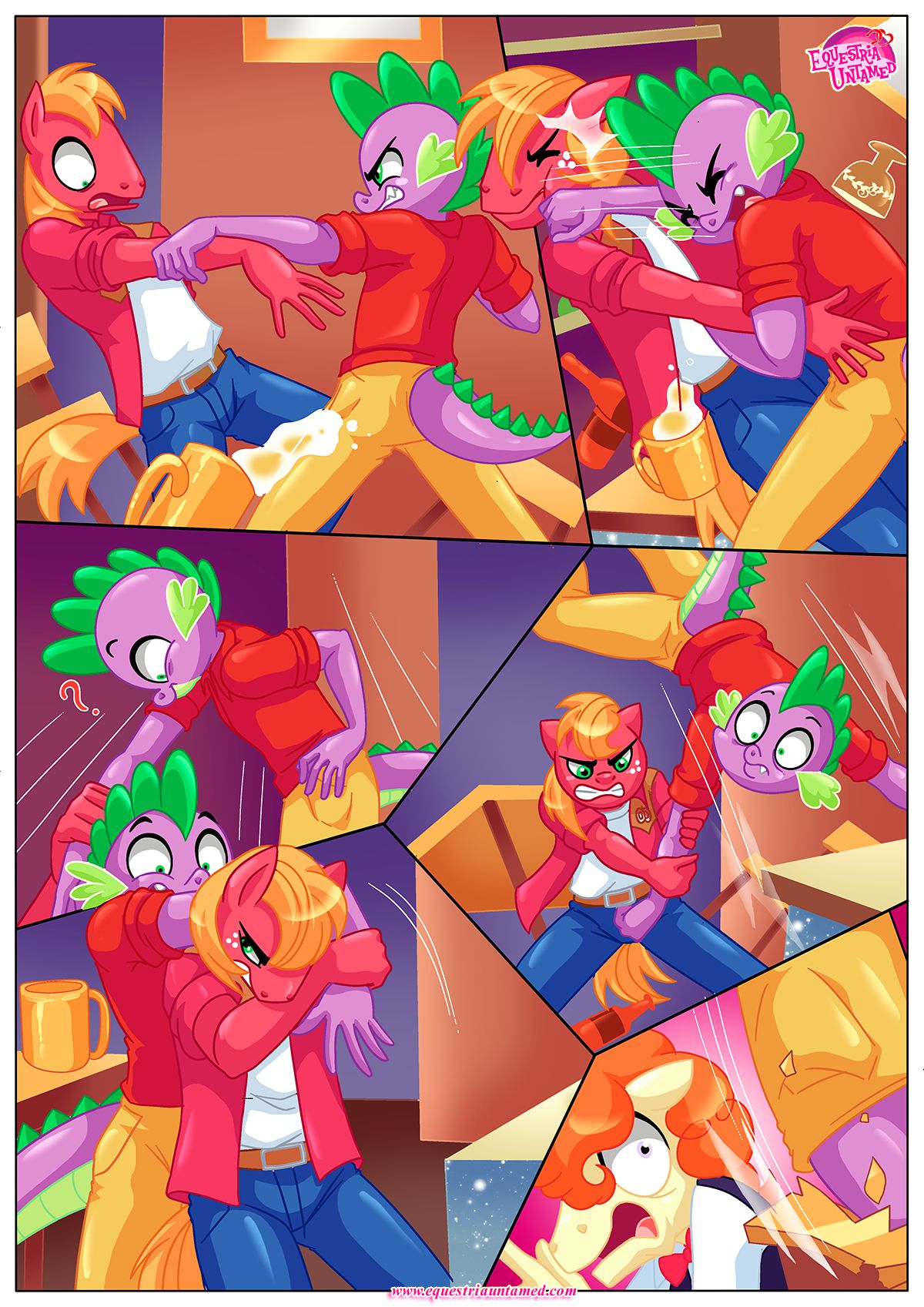 How Equestria Settles Disputes (My Little Pony – Friendship Is Magic) [Palcomix] 1 . How Equestria Settles Disputes  - Chapter 1 (My Little Pony - Friendship Is Magic) [Palcomix] – page 4