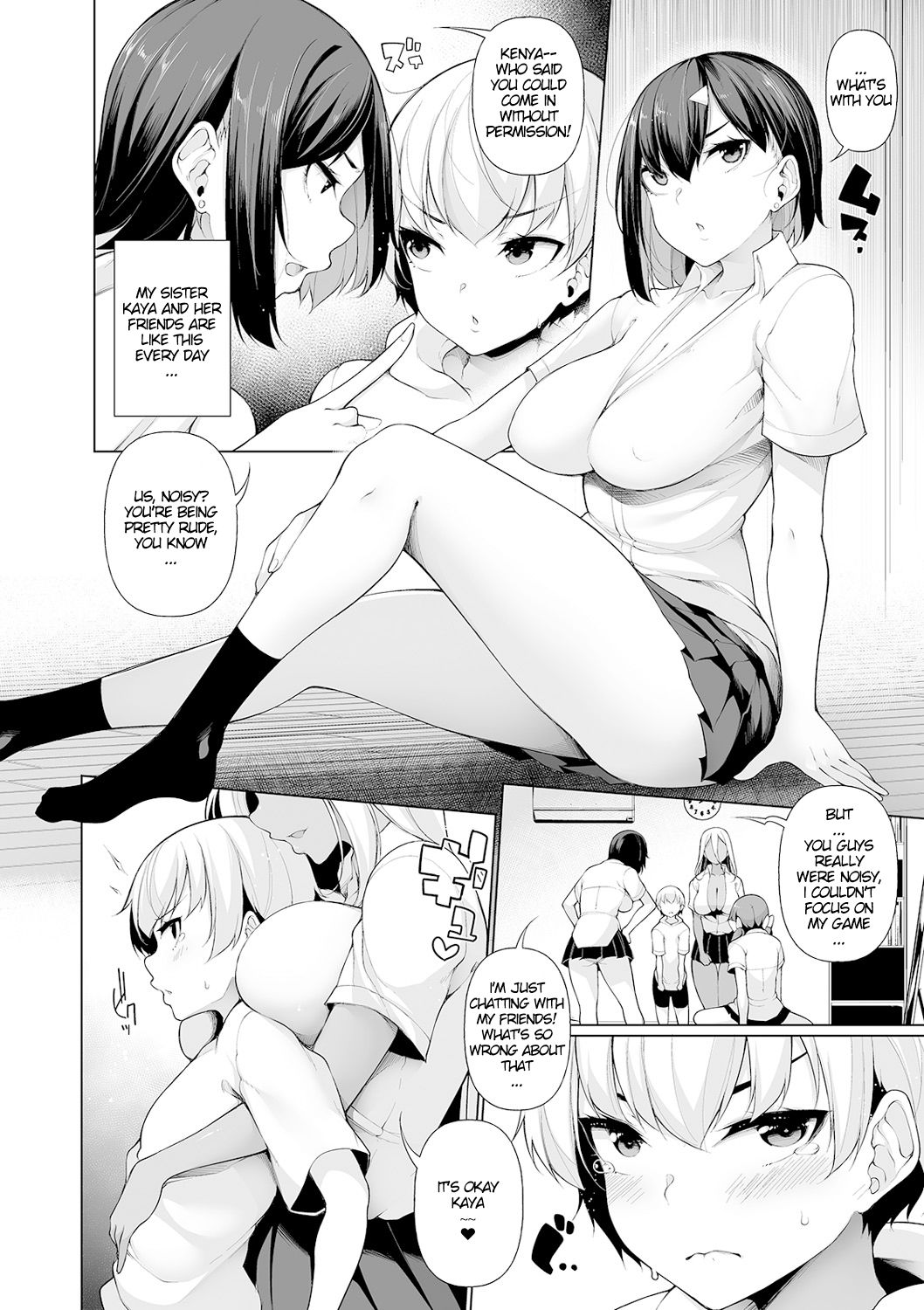 All The Gal Sisters [Sakamata Nerimono] 1 . All The Gal Sisters - Chapter 1 [Sakamata Nerimono] – page 6