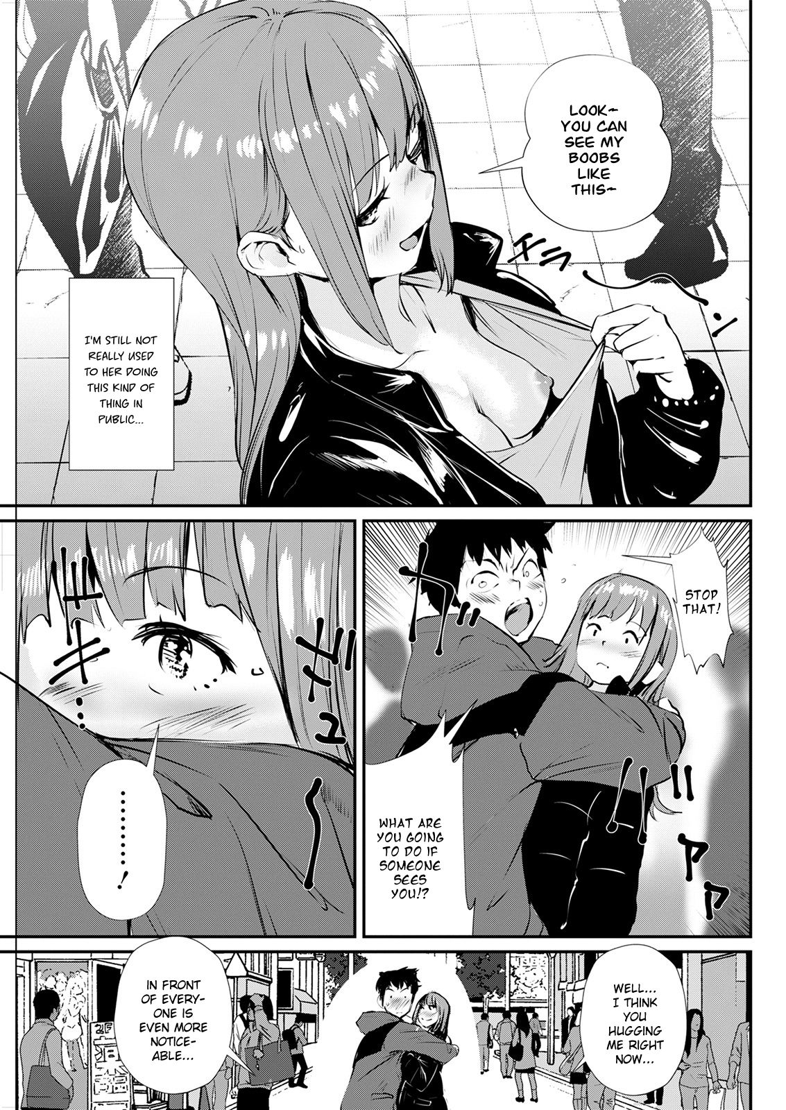 No Bra Girlfriend [Shiomaneki] 1 . No Bra Girlfriend - Chapter 1 [Shiomaneki] – page 3