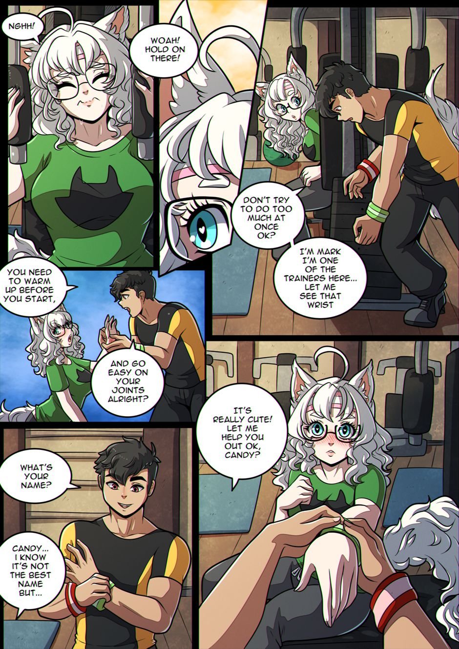 Candy’s Workout [Kinkymation] 1 . Candy's Workout - Chapter 1 [Kinkymation] – page 4