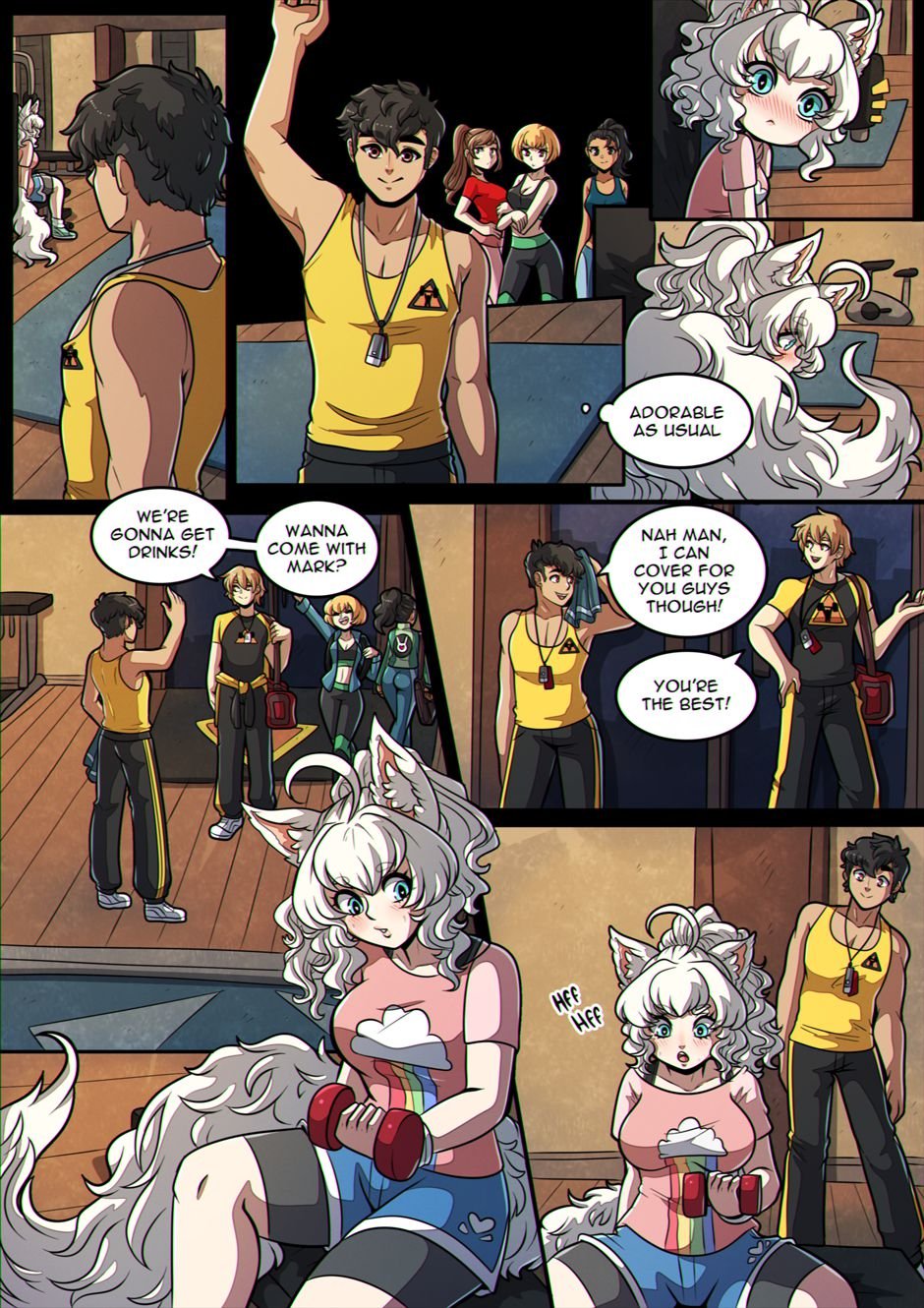Candy’s Workout [Kinkymation] 1 . Candy's Workout - Chapter 1 [Kinkymation] – page 5