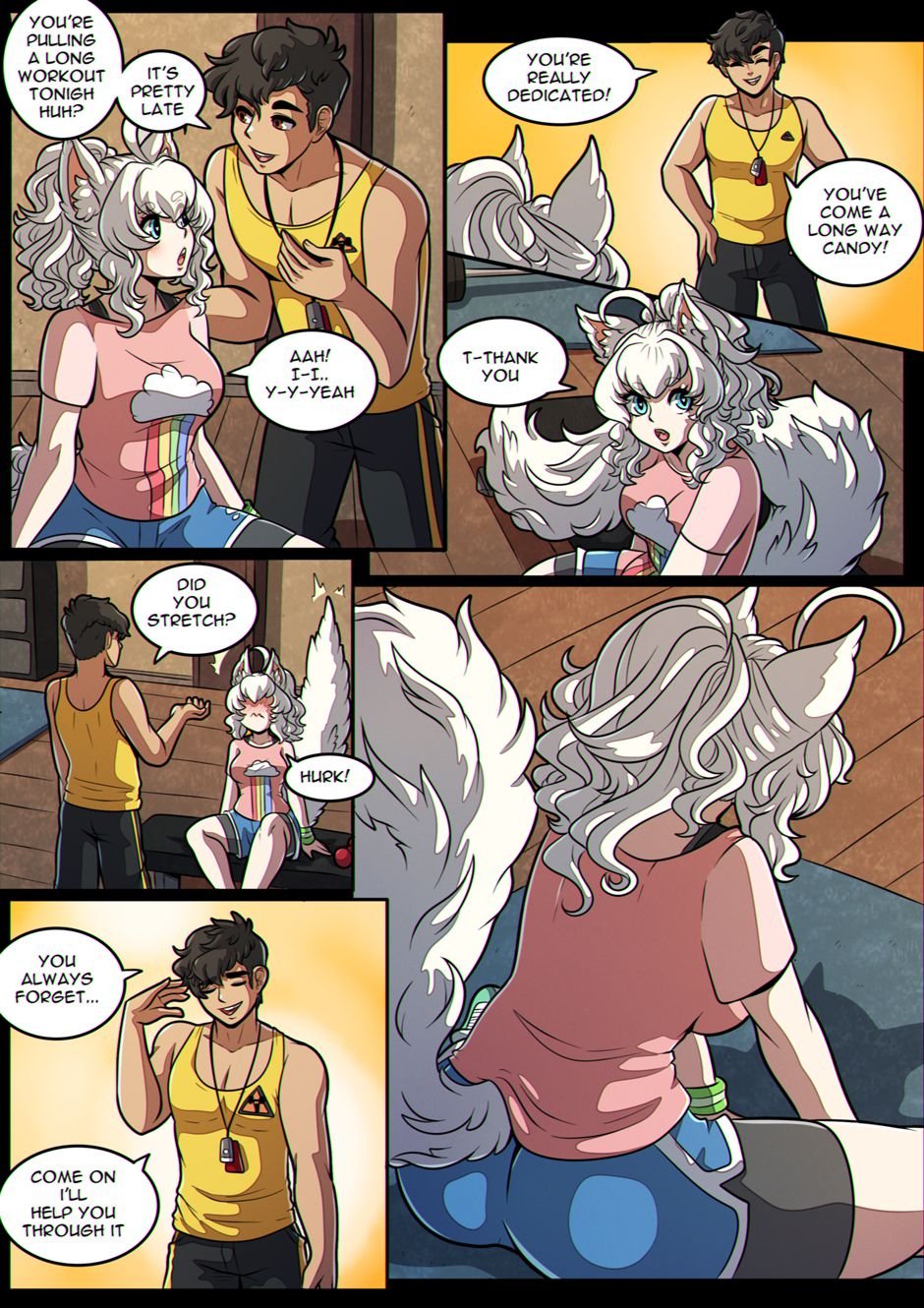 Candy’s Workout [Kinkymation] 1 . Candy's Workout - Chapter 1 [Kinkymation] – page 6