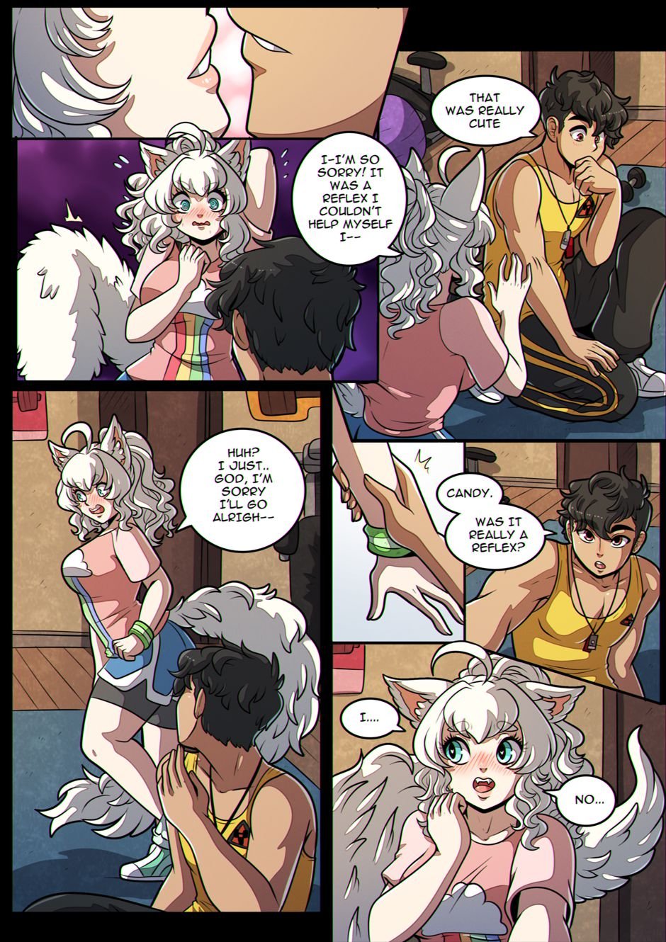 Candy’s Workout [Kinkymation] 1 . Candy's Workout - Chapter 1 [Kinkymation] – page 8
