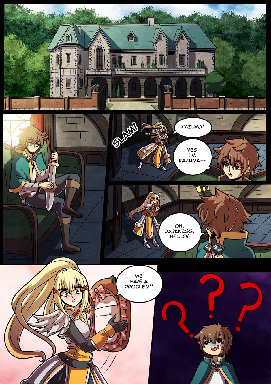 Konosubass (Kono Subarashii Sekai ni Shukufuku wo!) [Kinkymation] 2 . Konosubass - Darkness - (Kono Subarashii Sekai ni Shukufuku wo!) [Kinkymation] – page 3
