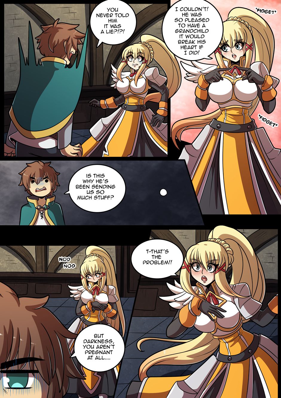 Konosubass (Kono Subarashii Sekai ni Shukufuku wo!) [Kinkymation] 2 . Konosubass - Darkness - (Kono Subarashii Sekai ni Shukufuku wo!) [Kinkymation] – page 5