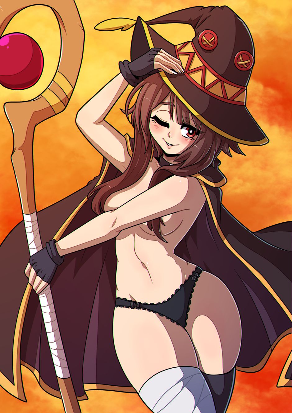Konosubass (Kono Subarashii Sekai ni Shukufuku wo!) [Kinkymation] 3 . Konosubass - Megumin - (Kono Subarashii Sekai ni Shukufuku wo!) [Kinkymation] – page 2