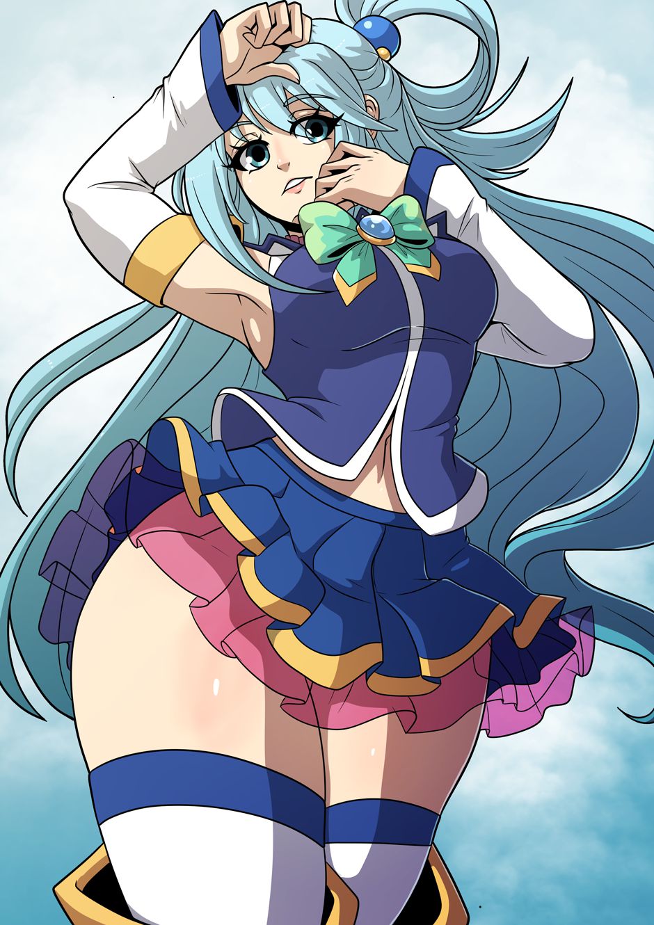 Konosubass (Kono Subarashii Sekai ni Shukufuku wo!) [Kinkymation] 1 . Konosubass - Aqua - (Kono Subarashii Sekai ni Shukufuku wo!) [Kinkymation] – page 2