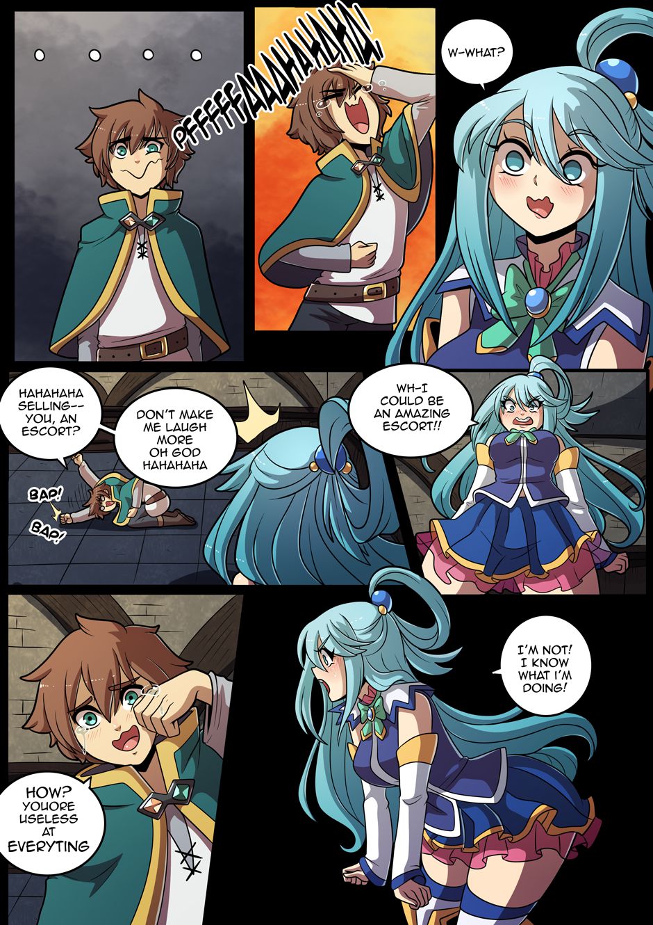 Konosubass (Kono Subarashii Sekai ni Shukufuku wo!) [Kinkymation] 1 . Konosubass - Aqua - (Kono Subarashii Sekai ni Shukufuku wo!) [Kinkymation] – page 5