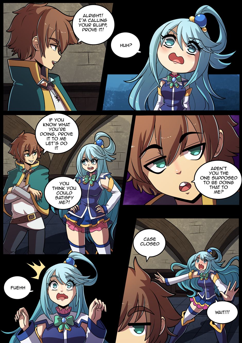Konosubass (Kono Subarashii Sekai ni Shukufuku wo!) [Kinkymation] 1 . Konosubass - Aqua - (Kono Subarashii Sekai ni Shukufuku wo!) [Kinkymation] – page 6