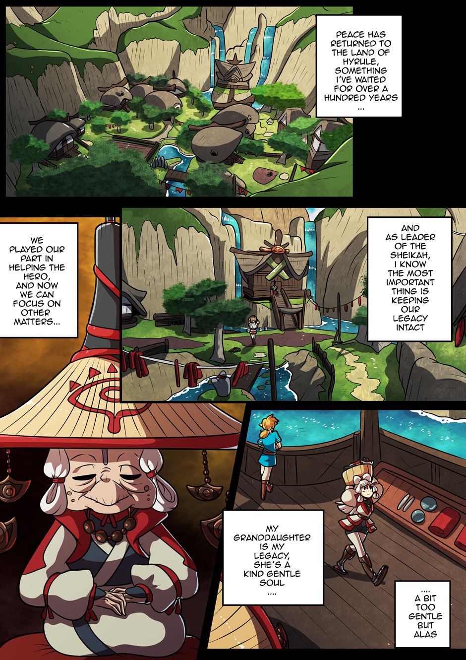 A Sheikah’s Legacy (The Legend of Zelda) [Kinkymation] 1 . A Sheikah's Legacy - Chapter 1 (The Legend of Zelda) [Kinkymation] – page 3