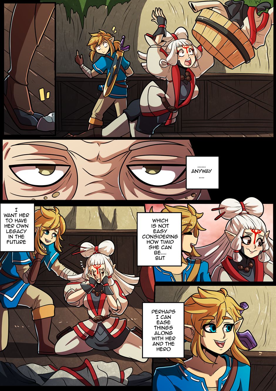 A Sheikah’s Legacy (The Legend of Zelda) [Kinkymation] 1 . A Sheikah's Legacy - Chapter 1 (The Legend of Zelda) [Kinkymation] – page 4