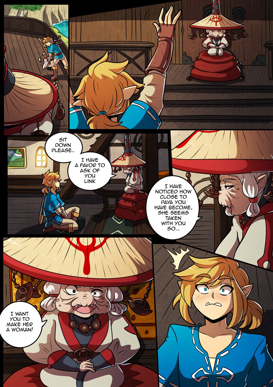 A Sheikah’s Legacy (The Legend of Zelda) [Kinkymation] 1 . A Sheikah's Legacy - Chapter 1 (The Legend of Zelda) [Kinkymation] – page 5