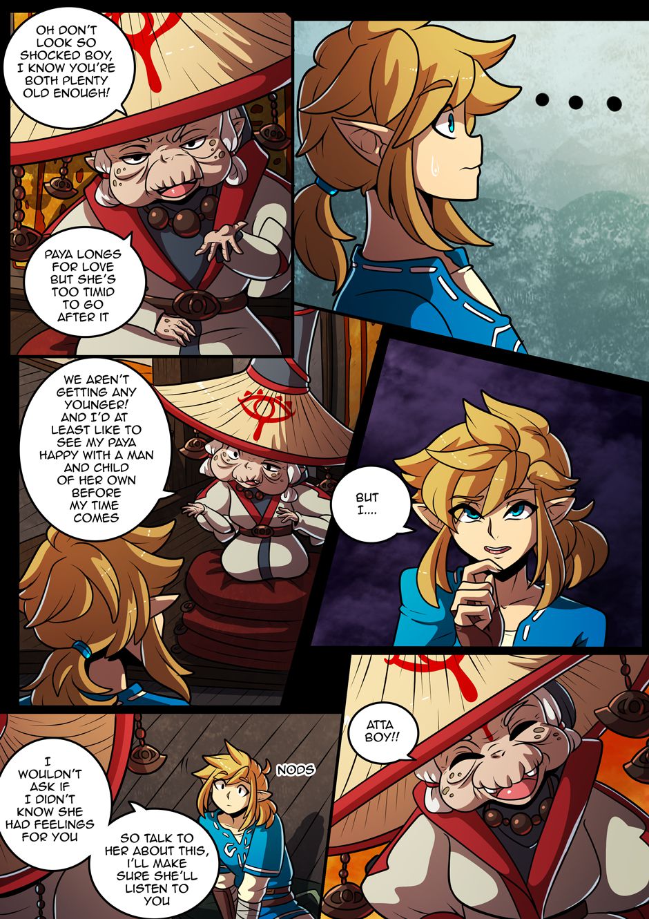 A Sheikah’s Legacy (The Legend of Zelda) [Kinkymation] 1 . A Sheikah's Legacy - Chapter 1 (The Legend of Zelda) [Kinkymation] – page 6