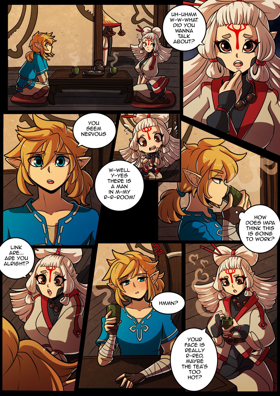A Sheikah’s Legacy (The Legend of Zelda) [Kinkymation] 1 . A Sheikah's Legacy - Chapter 1 (The Legend of Zelda) [Kinkymation] – page 7
