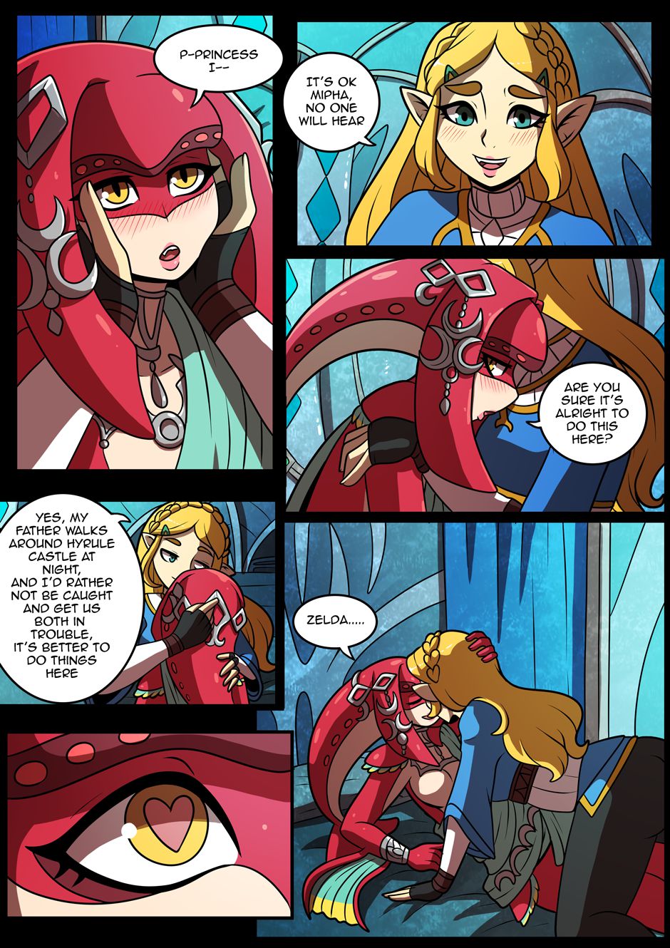 Princesses’s Domain (The Legend of Zelda) [Kinkymation] 1 . Princesses's Domain - Chapter 1 (The Legend of Zelda) [Kinkymation] – page 4