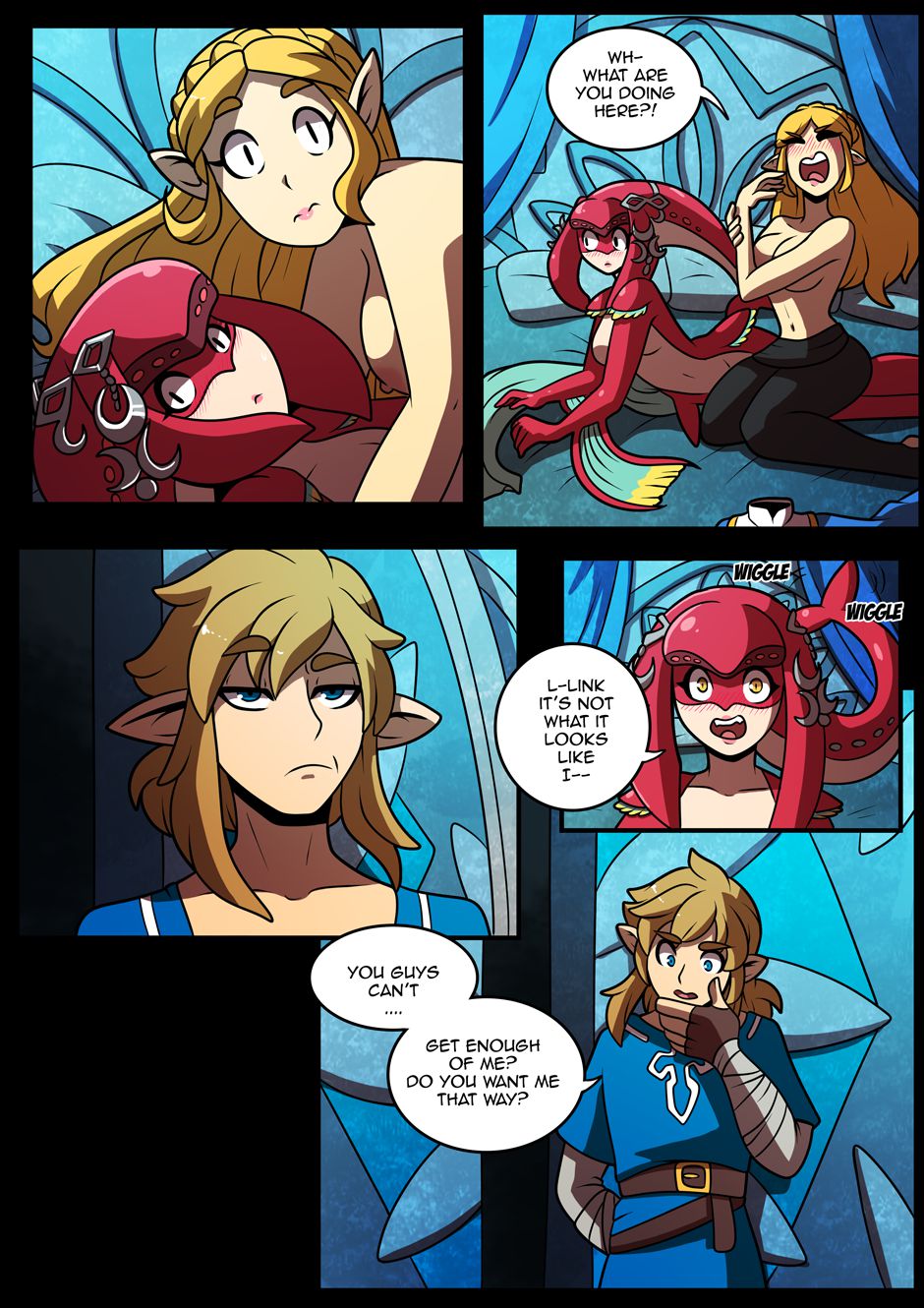 Princesses’s Domain (The Legend of Zelda) [Kinkymation] 1 . Princesses's Domain - Chapter 1 (The Legend of Zelda) [Kinkymation] – page 6