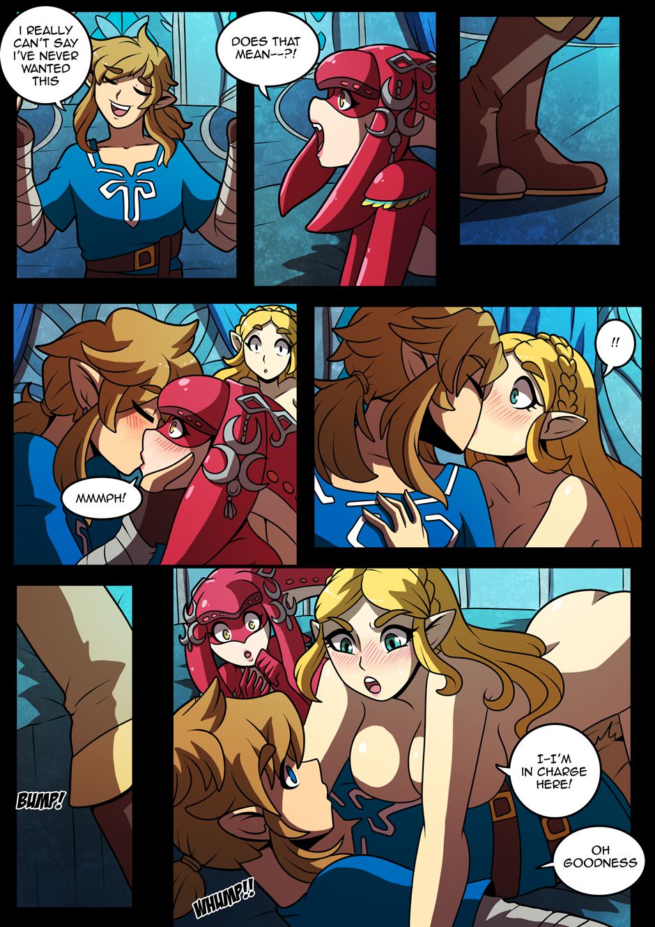 Princesses’s Domain (The Legend of Zelda) [Kinkymation] 1 . Princesses's Domain - Chapter 1 (The Legend of Zelda) [Kinkymation] – page 8