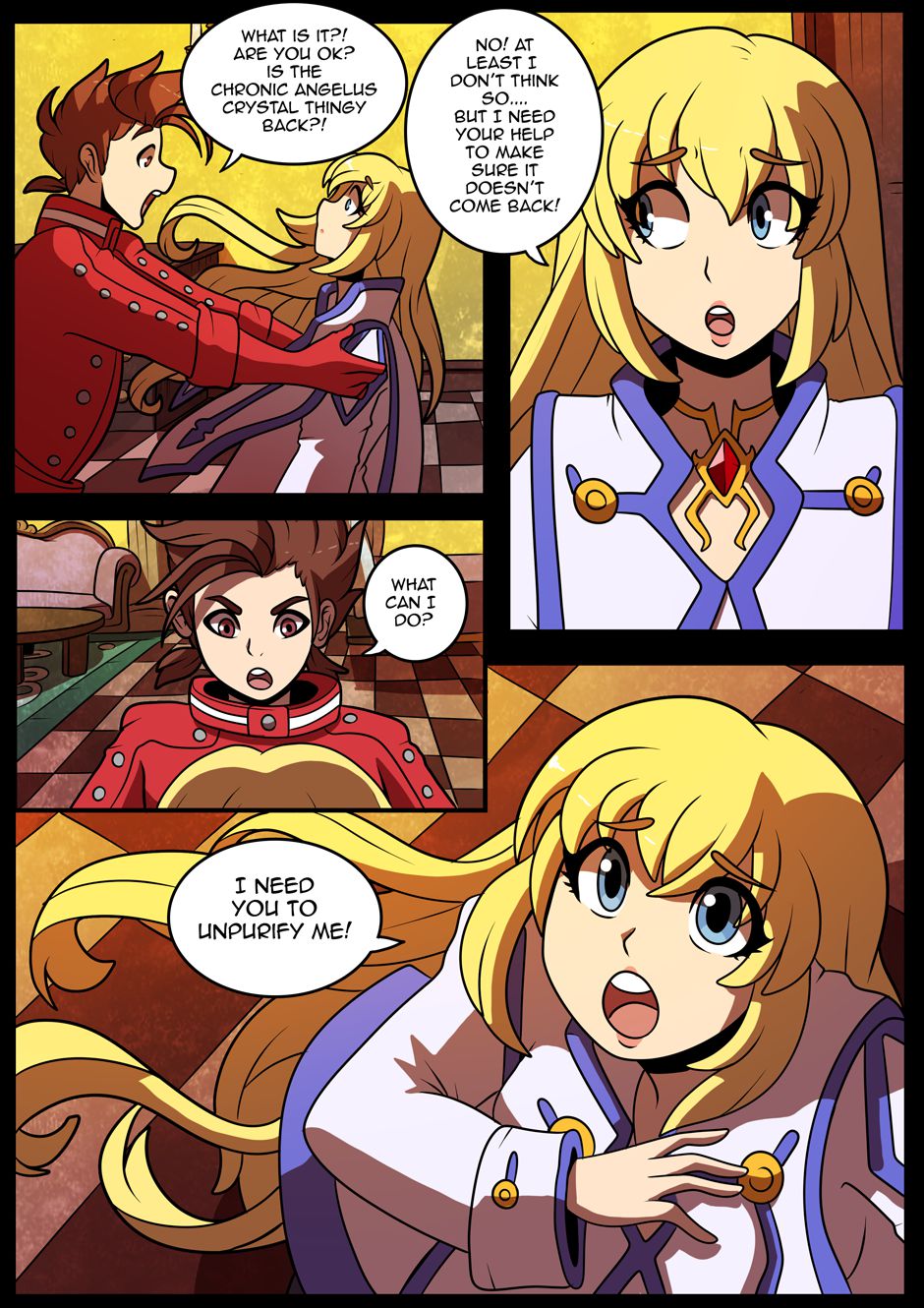 Unpurify Me! (Tales of Symphonia) [Kinkymation] 1 . Unpurify Me! - Chapter 1 (Tales of Symphonia) [Kinkymation] – page 4