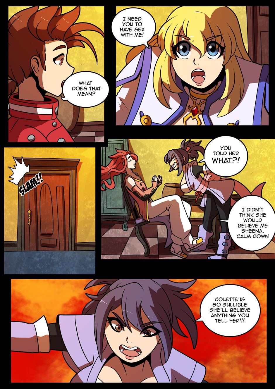 Unpurify Me! (Tales of Symphonia) [Kinkymation] 1 . Unpurify Me! - Chapter 1 (Tales of Symphonia) [Kinkymation] – page 6