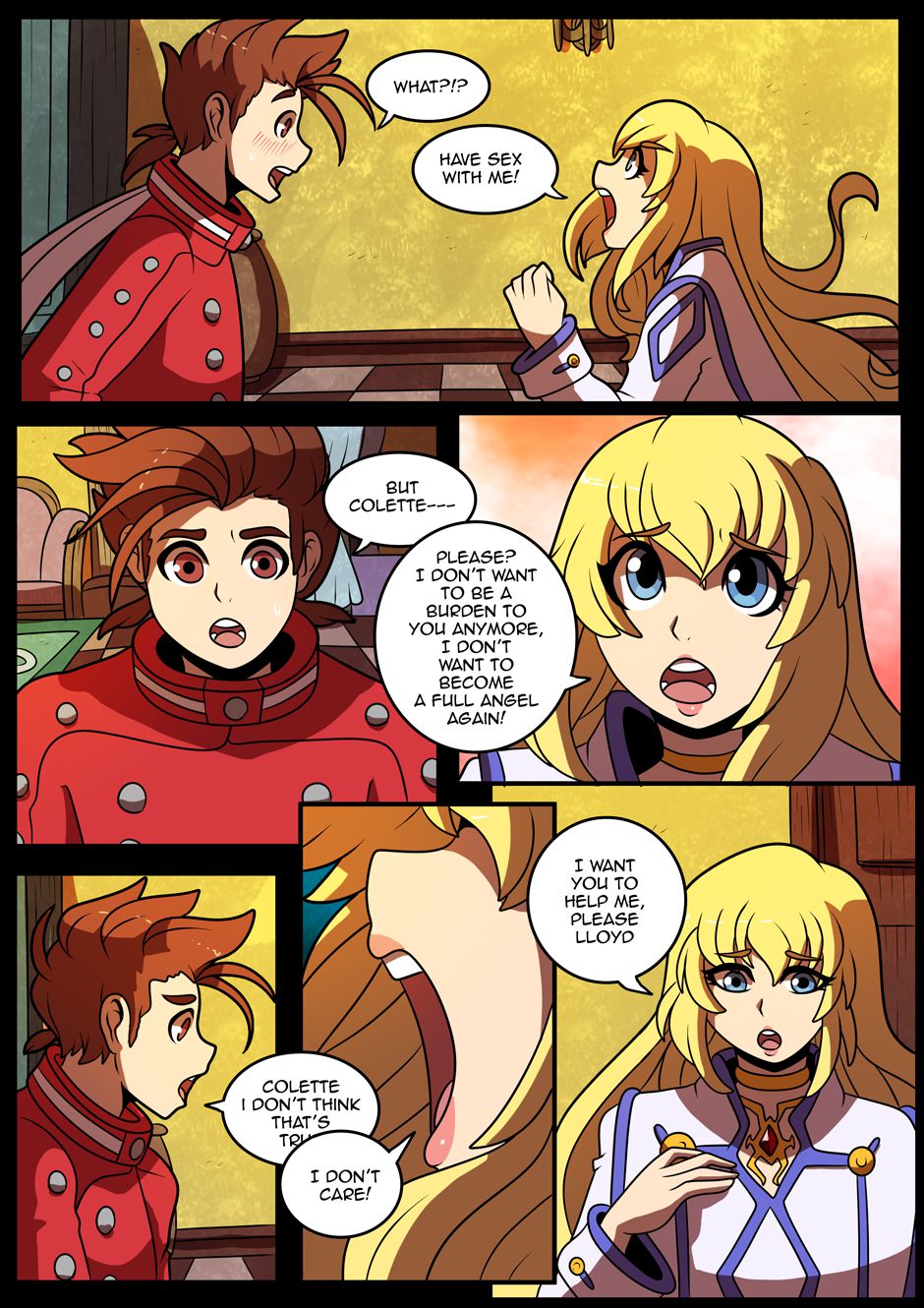 Unpurify Me! (Tales of Symphonia) [Kinkymation] 1 . Unpurify Me! - Chapter 1 (Tales of Symphonia) [Kinkymation] – page 7