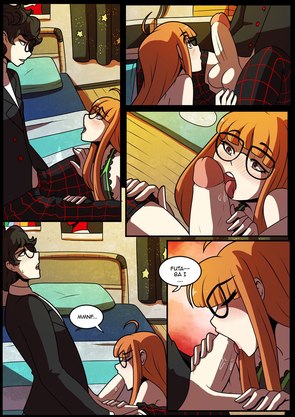 This is what girlfriends do right? (Persona 5) [Kinkymation] 1 . This is what girlfriends do right? - Chapter 1 (Persona 5) [Kinkymation] – page 13