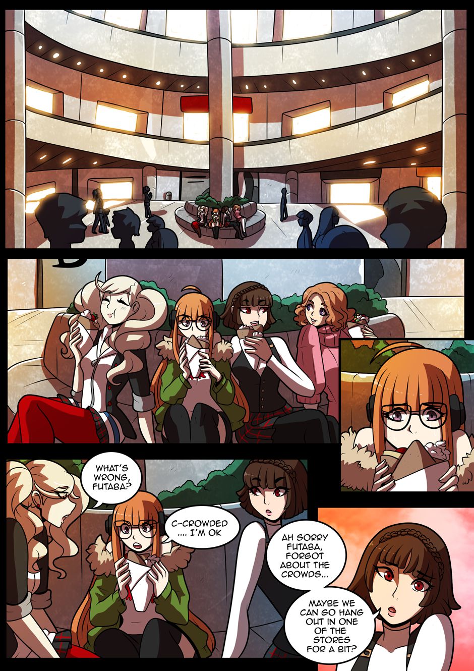 This is what girlfriends do right? (Persona 5) [Kinkymation] 1 . This is what girlfriends do right? - Chapter 1 (Persona 5) [Kinkymation] – page 3