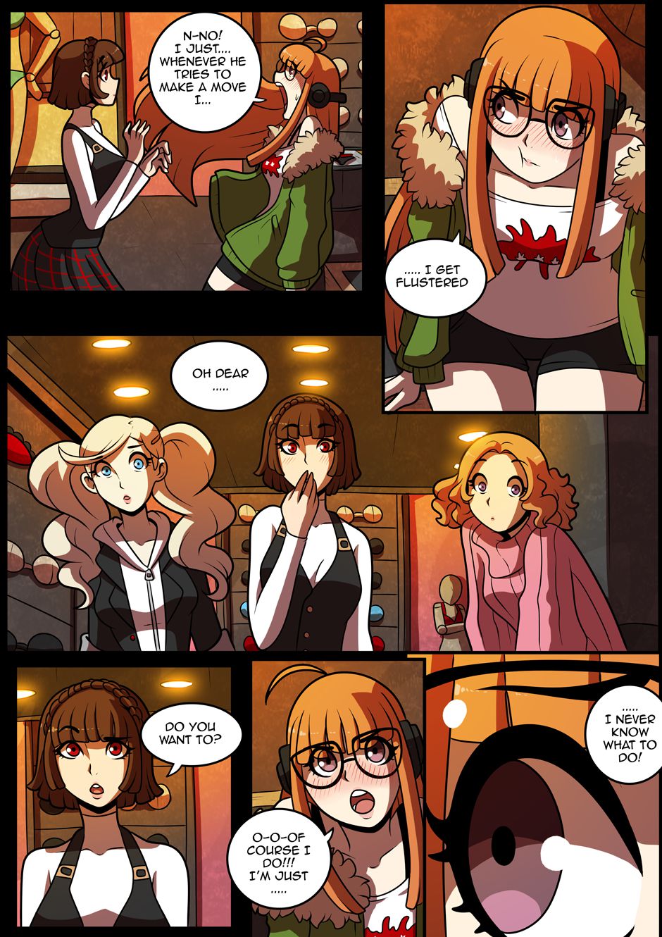 This is what girlfriends do right? (Persona 5) [Kinkymation] 1 . This is what girlfriends do right? - Chapter 1 (Persona 5) [Kinkymation] – page 6