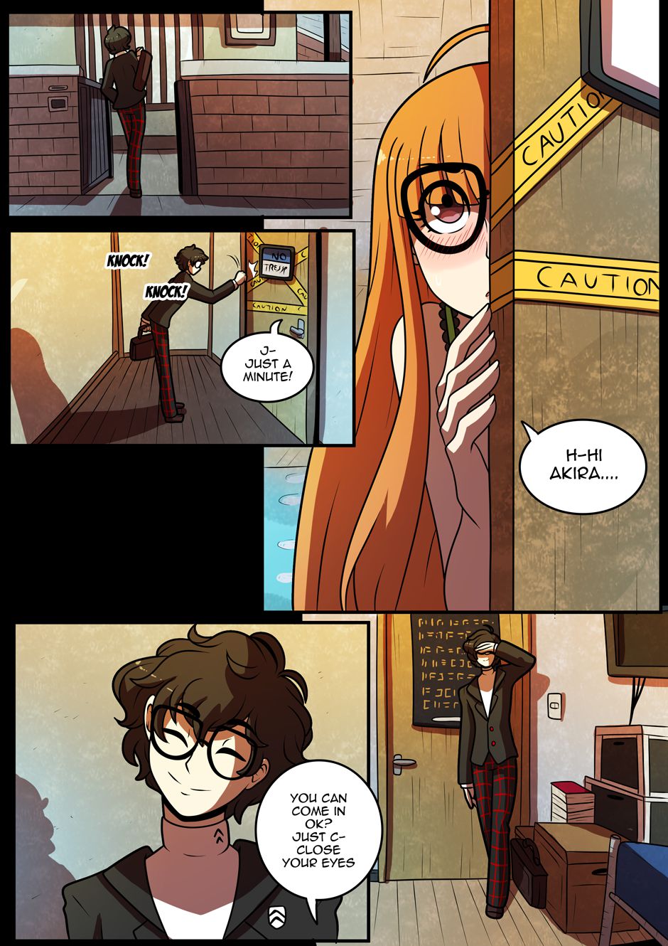 This is what girlfriends do right? (Persona 5) [Kinkymation] 1 . This is what girlfriends do right? - Chapter 1 (Persona 5) [Kinkymation] – page 9