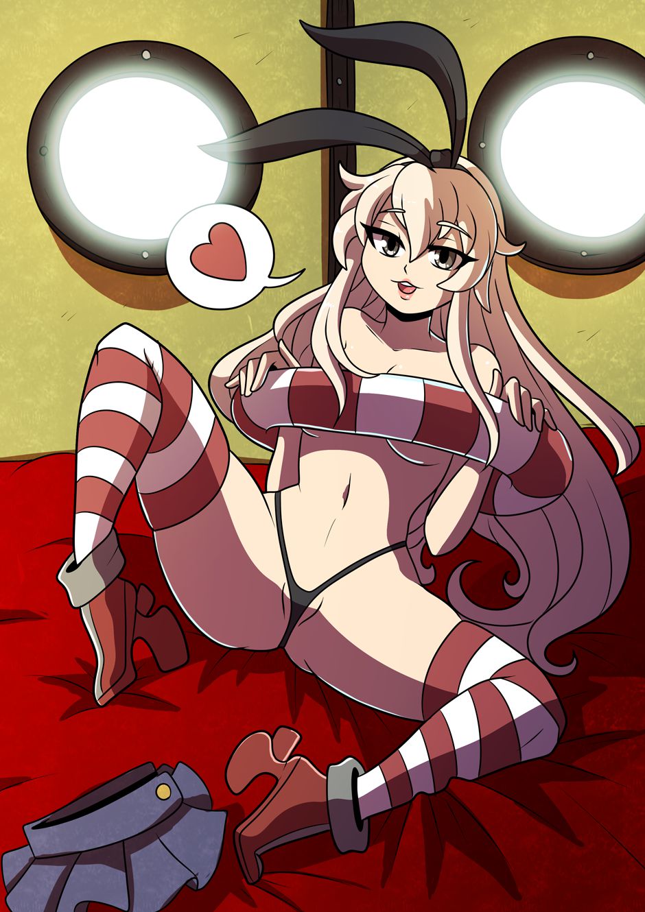 Shipwife Shimakaze (Kantai Collection -KanColle-) [Kinkymation] 1 . Shipwife Shimakaze - Chapter 1 (Kantai Collection -KanColle-) [Kinkymation] – page 2