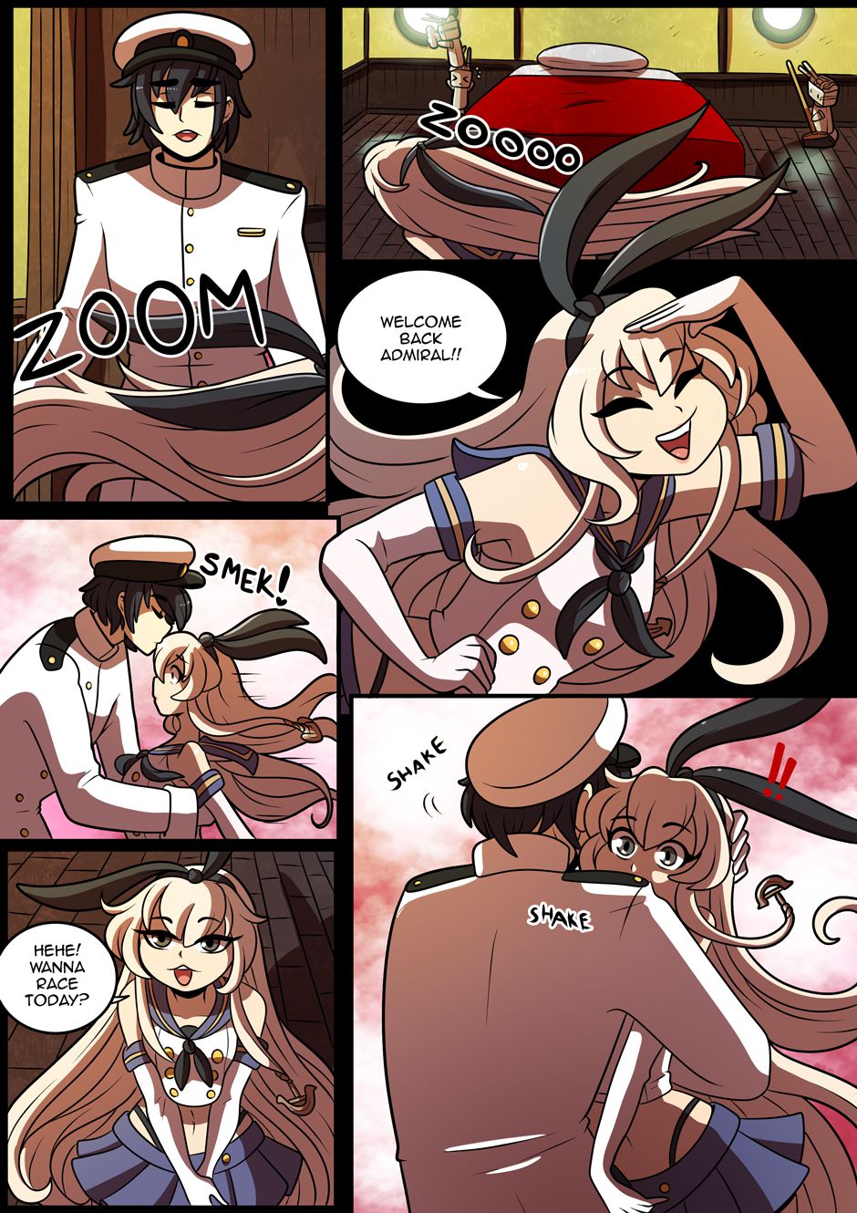 Shipwife Shimakaze (Kantai Collection -KanColle-) [Kinkymation] 1 . Shipwife Shimakaze - Chapter 1 (Kantai Collection -KanColle-) [Kinkymation] – page 3