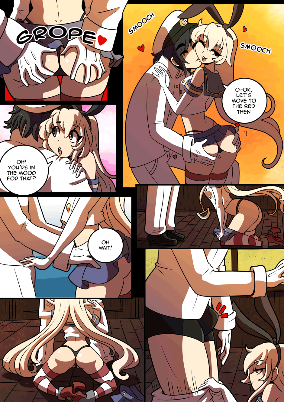 Shipwife Shimakaze (Kantai Collection -KanColle-) [Kinkymation] 1 . Shipwife Shimakaze - Chapter 1 (Kantai Collection -KanColle-) [Kinkymation] – page 4