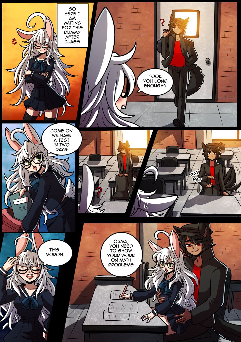 Private Tutoring [Kinkymation] 1 . Private Tutoring - Chapter 1 [Kinkymation] – page 6