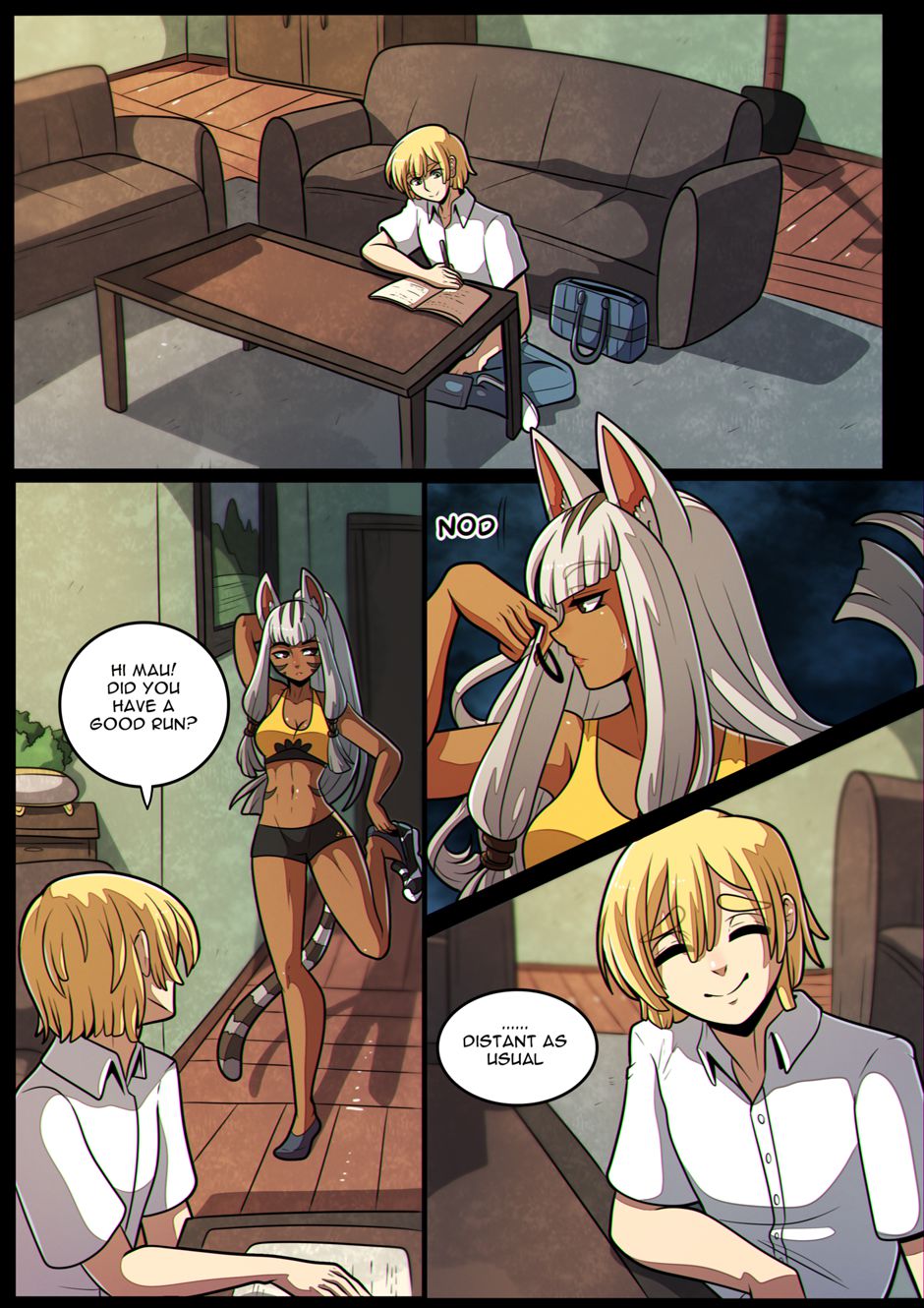 Mau is Restless [Kinkymation] 1 . Mau is Restless - Chapter 1 [Kinkymation] – page 3