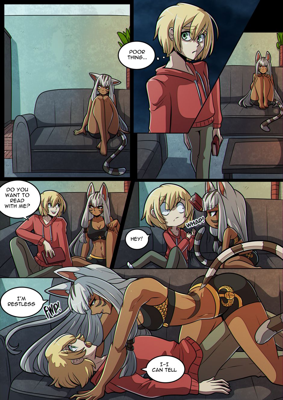 Mau is Restless [Kinkymation] 1 . Mau is Restless - Chapter 1 [Kinkymation] – page 8