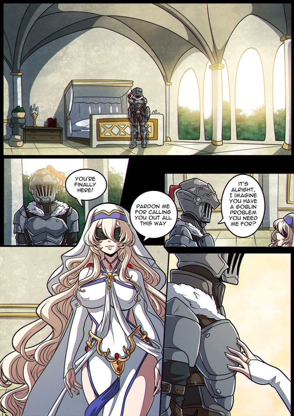 Sword Maiden’s Request (Goblin Slayer) [Kinkymation] 1 . Sword Maiden's Request  - Chapter 1 (Goblin Slayer) [Kinkymation] – page 3